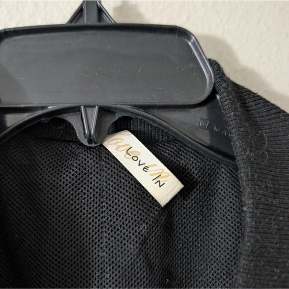 Love In Classic Black Trench Coat - Picture 2 of 4